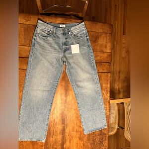 NWT PISTOLA lexi bowed straight leg jeans in athens